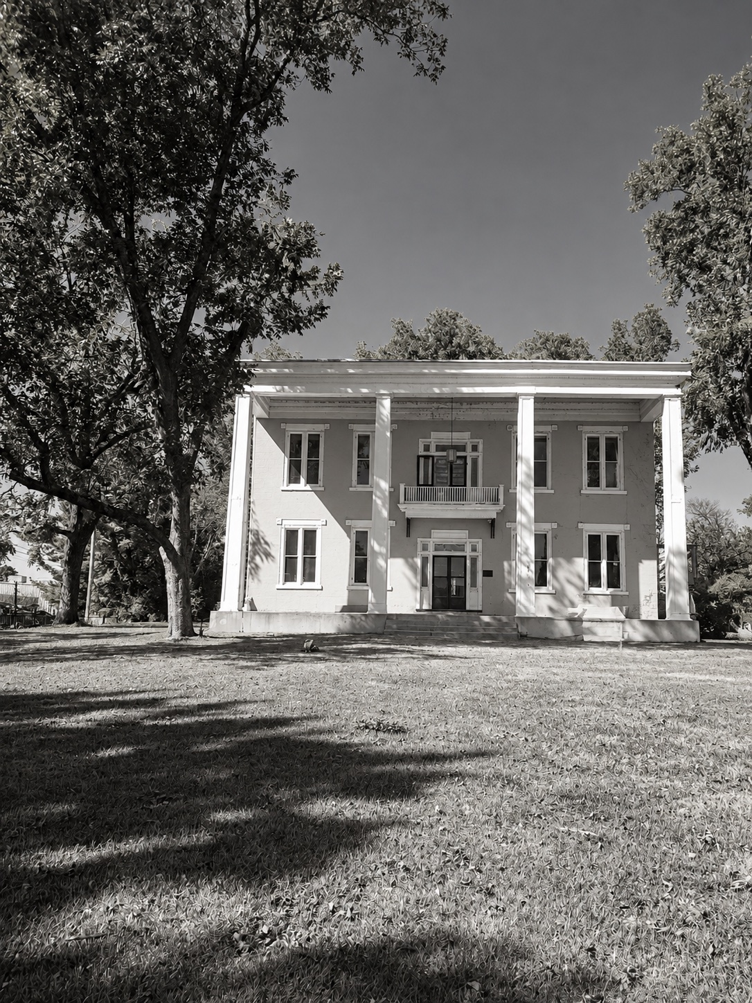 Historic photograph of the McEntire house